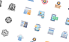 50款电子商务icon图标黑白单色彩色图标整合包 E-commerce Icon