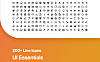 200+平面设计常用icon图标合集 ui-essentials-by-madlabstudio