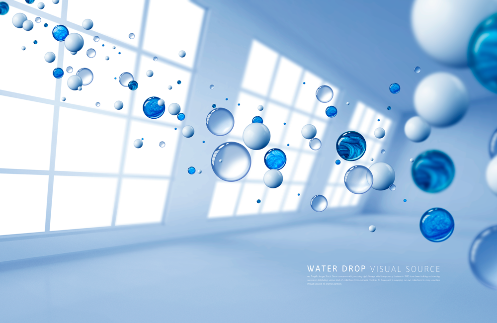 提升产品海报设计质感必备 透明水珠素材-酷社 (KUSHEW)