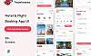 旅行飞机票汽车票酒店预订App ui应用程序套件 Hotel Application Suite