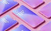 猛男粉苹果MacBook&iPhone手机设备屏幕展示样机模板合集 Pink Iphone and MacBook Mockups Pack