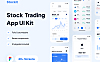 股票证券交易市场App应用 UI 套件Stockit - Stock Market App UI Kit