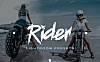 摩托车机车骑士蓝色冷色系LR软件调色滤镜预设文件 rider-lightroom-presets
