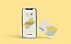 iPhone 12手机&名片展示设计样机 iphone-12-and-business-card-mockup-design