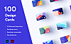 100个金融虚拟卡设计模板集合下载 100 Financial Virtual Design Cards