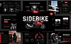 机车摩托车品牌介绍租赁讲解主图PPT模板 sidebike-motorcycle-rental-powerpoint