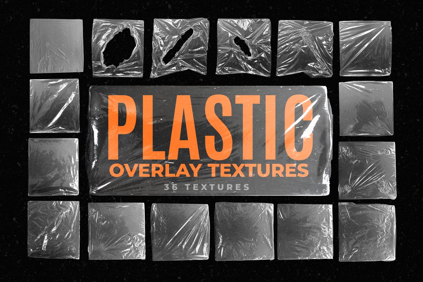 36款破损完好的塑料覆盖背景底纹纹理图PNG格式 plastic-overlay-textures