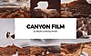20款峡谷婚礼外景人像摄影LR预设+LUT预设 20 Canyon Film Lightroom Presets & LUTs