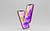 粉色iPhone 13 APP UI样机展示模型iphone-13-mockup