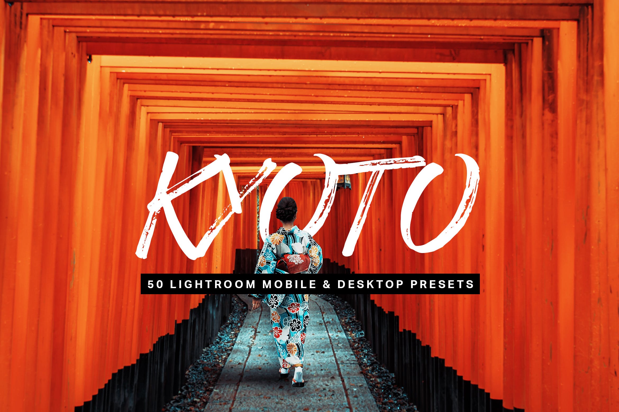 50款东京旅行人文扫街纪实摄影调色滤镜LR预设 50 Kyoto Lightroom Presets and LUTs-酷社 (KUSHEW)