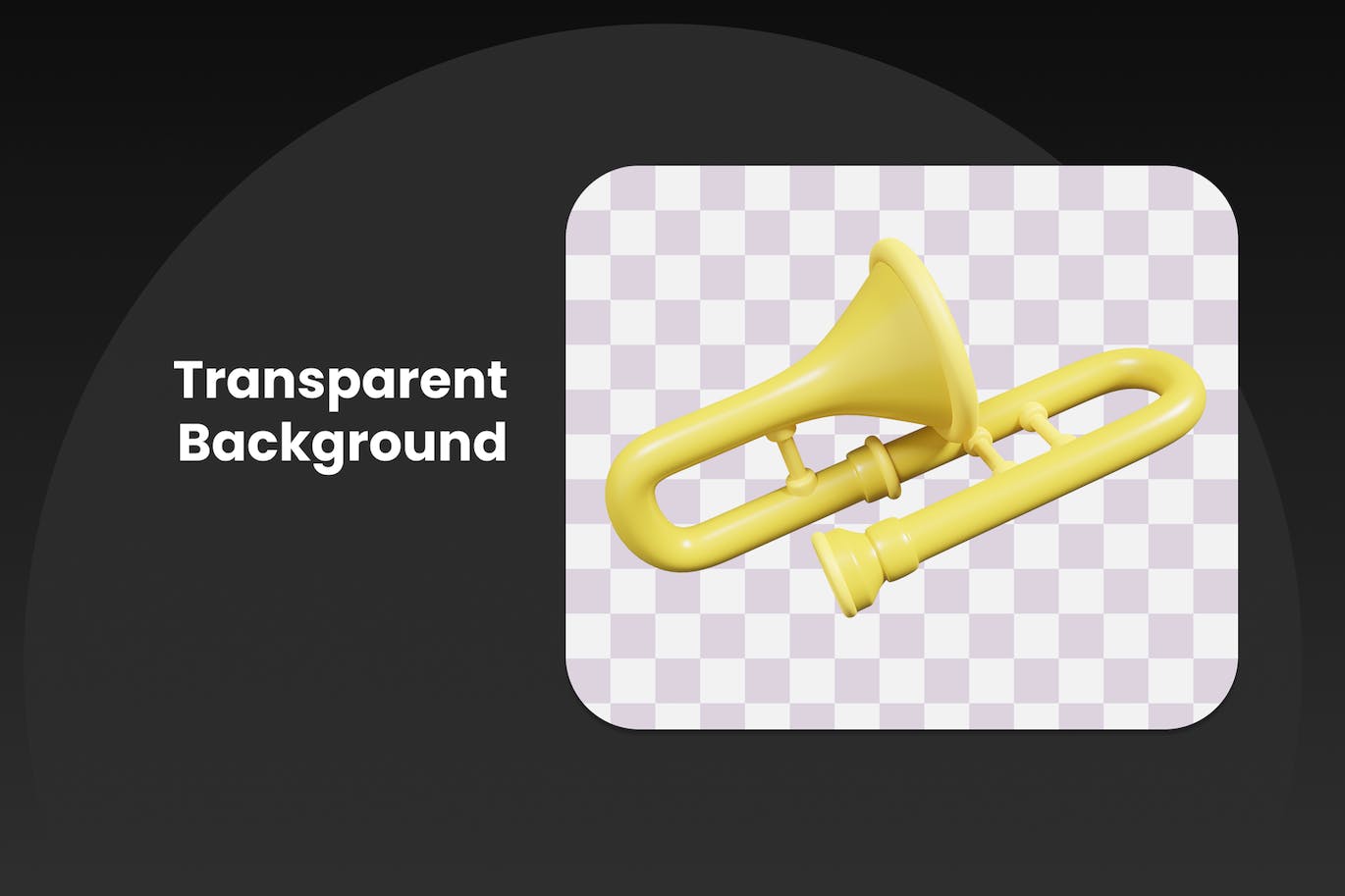 卡通3D乐器图标模型 (PNG,Blend.glft) 3d-musical-instrument-酷社 (KUSHEW)