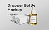11个化妆品滴管瓶装品牌包装样机dropper-bottle-mockup