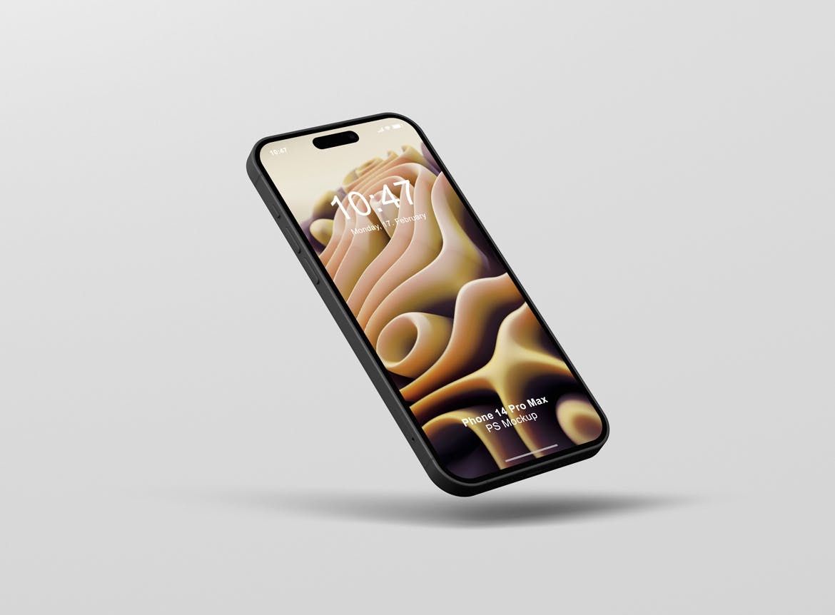 多角度iPhone 14 Pro Max 手机样机合集下载phone-14-max-mockup-酷社 (KUSHEW)